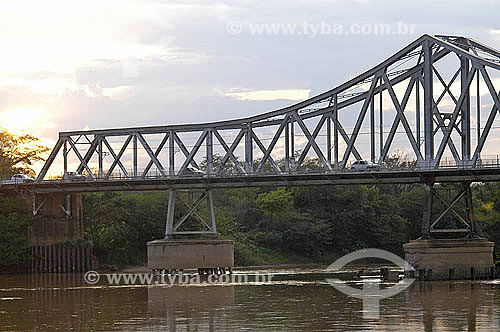  Iron bridge over Parnaiba River - Teresina city - Piaui state - Brazil - February 2006 