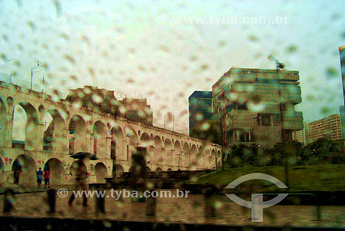  The Lapa neighbourhood with rain - visual effect - 