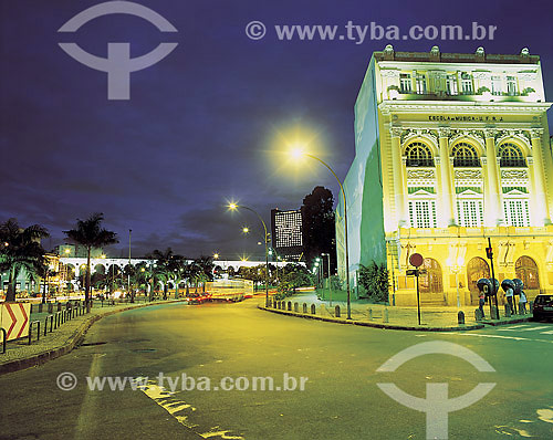  UFRJ Music School with Lapa Arches on the background - Rio de Janeiro city - Rio de Janeiro state - Brazil 