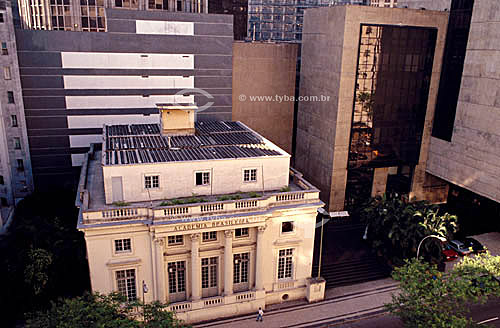  Facade of Brazilian Academy of Literacy (ABL) building  - Rio de Janeiro city - Rio de Janeiro state (RJ) - Brazil
