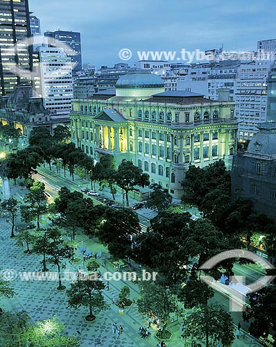  National Library at Rio de Janeiro city center - CInelândia area - Rio de Janeiro state 