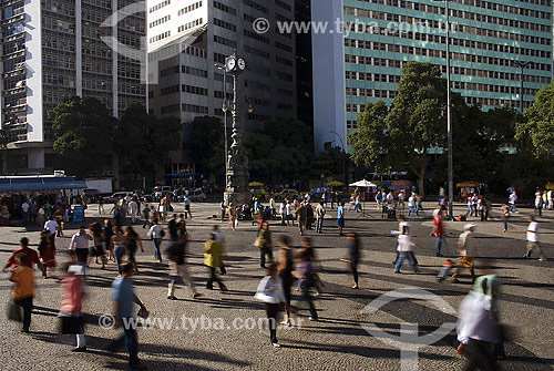  Subject: Largo da Carioca square - city center / Place: Rio de Janeiro city - Rio de Janeiro state (RJ) - Brazil / Date: 02/2008 