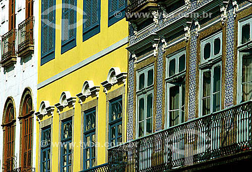  Architectural detail - Facades of buildings in the neighborhood of Catete - Rio de Janeiro city - Rio de Janeiro state - Brazil 