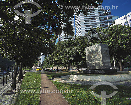  Venceslau Bras Avenue - Simon Bolivar Statue - Rio de Janeiro city - Rio de Janeiro state - Brazil 