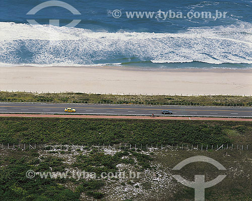  Bicycle pathway at Lucio Costa avenue - Recreio dos Bandeirantes neighbourhood - Rio de Janeiro city - Rio de Janeiro state 