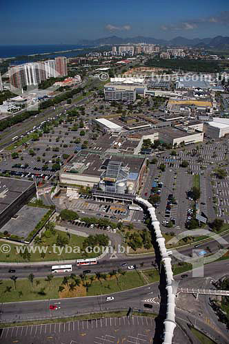  Aerial view of Barra Shopping center - Rio de Janeiro city - Rio de Janeiro state - Brazil 