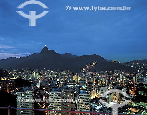  View of Botafogo from Morada do Sol condominium - Rio de Janeiro city - Rio de Janeiro state  