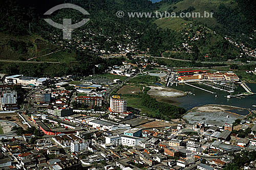  Aerial view of the city of Angra dos Reis city - Costa Verde (Green Coast) - Rio de Janeiro state - Brazil 