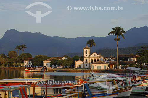 Paraty city seen from the port  - 