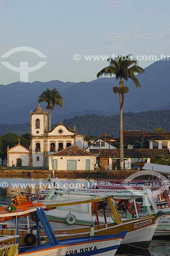  Paraty city seen from the port - 