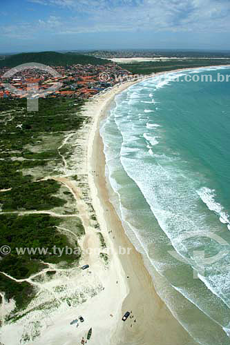 Aerial view of Pero Beach - Cabo Frio city - Rio de Janeiro state - Brazil - November de 2006 