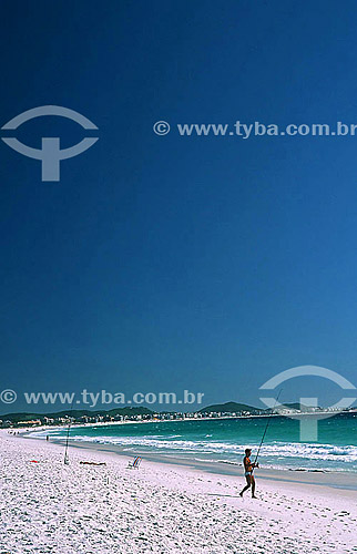  Praia do Foguete (Foguete Beach) - Cabo Frio - Costa do Sol (Sun Coast) - Regiao dos Lagos (Lakes Region) - Rio de Janeiro state - Brazil 