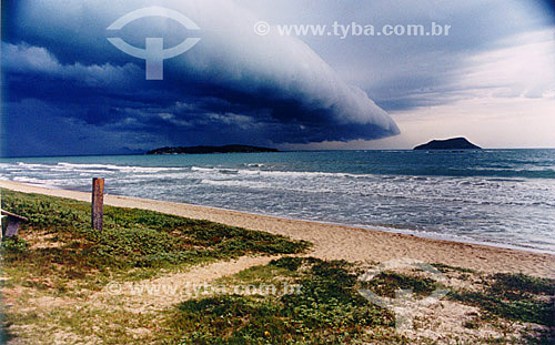  Storm cloud in Búzios city - Costa do Sol (Sun Coast) - Regiao dos Lagos (Lakes Region) - Rio de Janeiro state - Brazil 