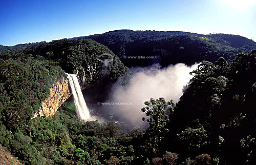 Cachoeira do Caracol (Waterfall of the Snail) - Canela city - Rio Grande do Sul state - Brazil 
