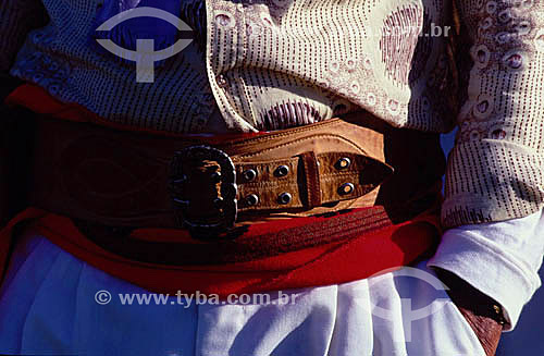  Typical clothe of a Gaucho, people from south of Brazil  - Rio Grande do Sul state 