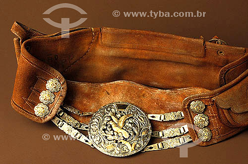  Gauchos cowboy belt - Rio Grande do Sul state - Brazil 