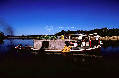 Boat for fluvial transportation of  people and small loads - Roraima state - Brazil 