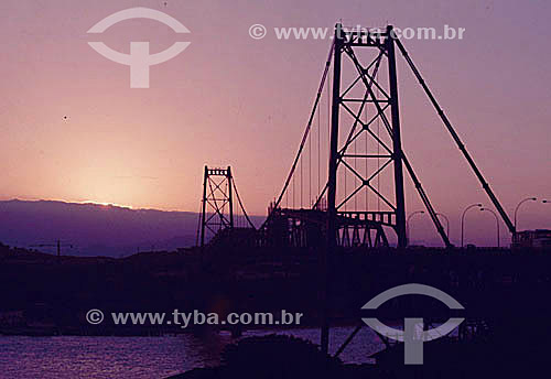  Hercilio Luz Bridge - Florianopolis city - Santa Catarina state - Brazil 