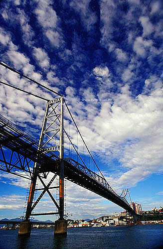  Hercilio Luz bridge - Florianopolis city - Santa Catarina state - Brazil 