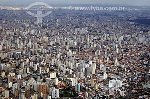  Aerial view of Sao Paulo city - Sao Paulo state - Brazil - November 2006 