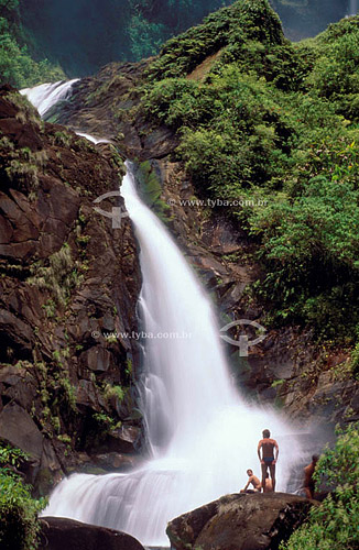 Waterfall at Trilha do Ouro (Gold Trail) - Serra da Bocaina National Park - Sao Paulo state - Brazil 