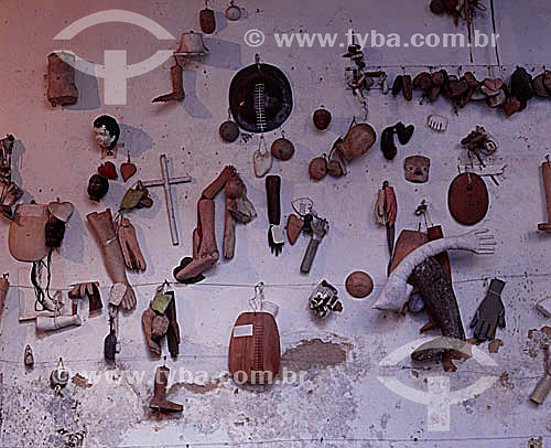  Ex-votos Museum (Ex-vow, votive offerings)  - Ordem Terceira do Carmo Convent* - Sao Cristovao village - Sergipe state - Brazil  * The church is a National Historic Site since 14-04-1943. 