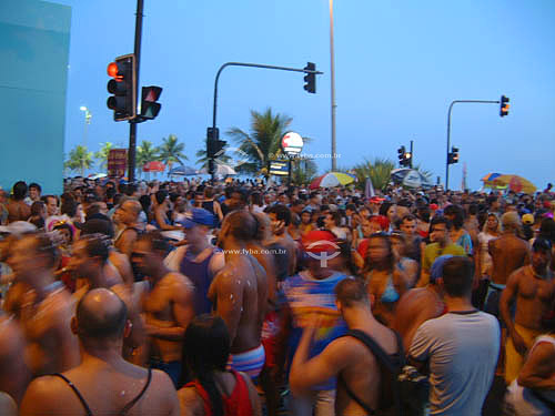  Ipanema`s Band parade in Carnival 2003 - Ipanema - Rio de Janeiro city - Rio de Janeiro state - Brazil 