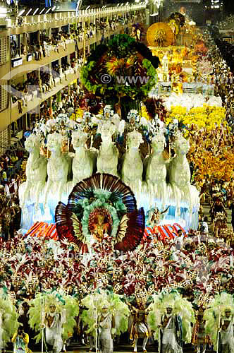  Unidos do Viradouro Samba School - Carnival parade at Marques de Sapucai Avenue - Sambodromo  - Rio de Janeiro city - Rio de Janeiro state - Brazil - Carnival 2006 