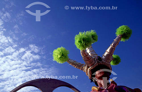  Mangueira Samba School - Carnival 1996 - Sambodromo - Rio de Janeiro city - Rio de Janeiro state - Brazil 