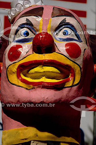  Clown - Allegorical float - Carnival - Rio de Janeiro city - Rio de Janeiro state - Brazil 