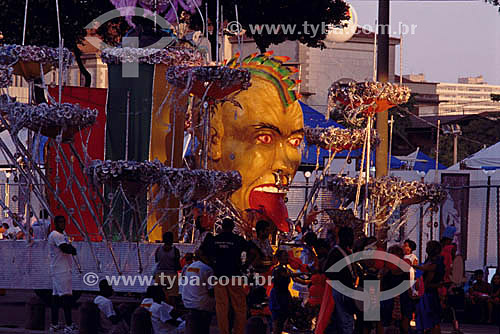  Allegorical float - Carnival - Rio de Janeiro city - Rio de Janeiro state - Brazil 