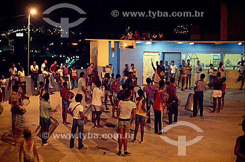  School of Samba Rehearsal - Tuiuti Favela - Rio de Janeiro state - Brazil 