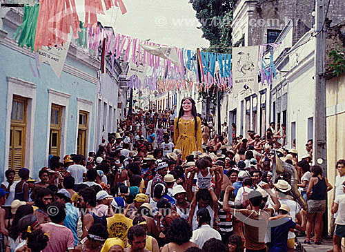  Carnival - Olinda city* - Pernambuco state - Brazil  * The citty is a UNESCO World Heritage Site since 17-12-1982 and its architectural and town planning joint is a National Historic Site since 19-04-1968. 