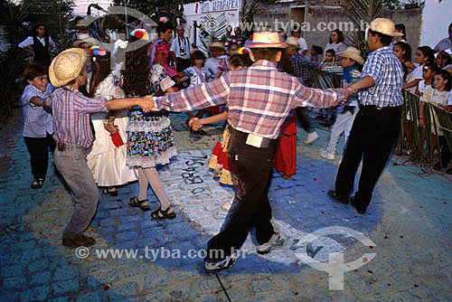  Square dance in St. Jonh`s Festival - Campina Grande city - Paraiba state - Brazil 