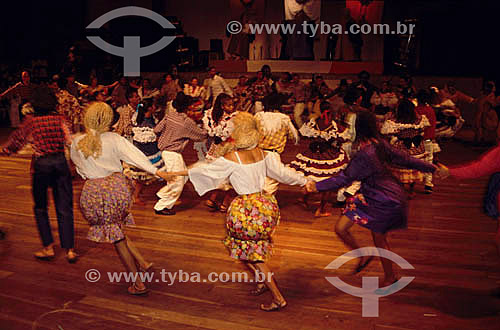  Square dance at Saint Jonh`s Festival - Aracaju city - Sergipe state - Brazil 