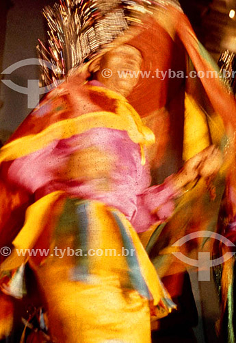  Folklore - Man dancing - Penedo city - Alagoas state - Brazil 
