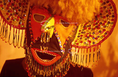  Mask of folkloric event Bumba-Meu-Boi - Maranhao state - Brazil 