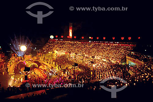  Boi-Bumba`s Festival in Parantins at the stadium called 