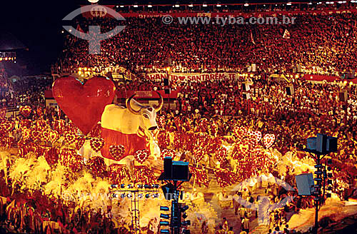  Boi-Bumba`s Festival in Parantins at the stadium called 