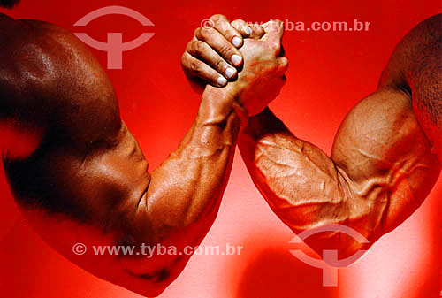  Arm wrestiling - arm`s detail 