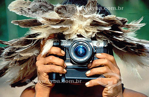  Indian with a photo camera 