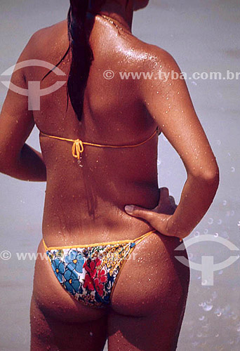 Woman in a bikini- Rio de Janeiro city - Rio de Janeiro state - Brasil 