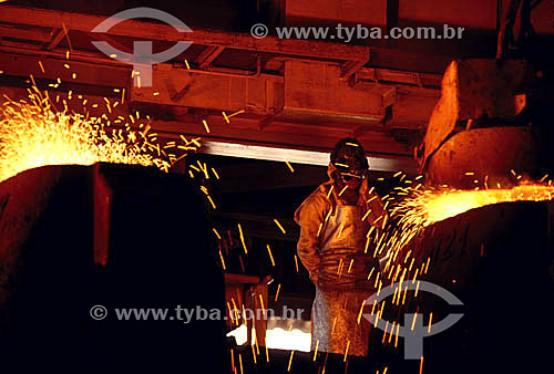  CST Companhia Siderúrgica de Tubarão (Steel Industry of Tubarao) -  Vitoria city - Espirito Santo State - Brazil 