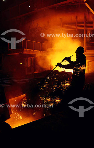  Worker at Steelworks Industry - Brazil 