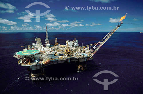  Oil rig, Petroleum platform - Brazil 
