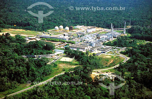  Gas pipeline - Urucu oil reserve - Petrobras corporation - Amazon Region - Amazonas state - Brazil 