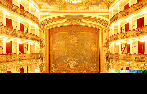  Amazon Theater inside (*) - Manaus city - Amazonas state - Brazil  (*) The theater is a National Historic Site since 20-12-1966. 