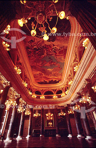  Amazon Theater inside (*) - Manaus city - Amazonas state - Brazil  (*) The theater is a National Historic Site since 20-12-1966. 