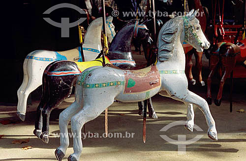  Merry-go-round detail - horse 