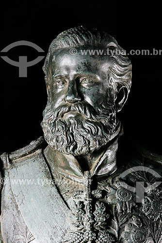  Statue of Dom Pedro II  - Petropolis city - Rio de Janeiro state (RJ) - Brazil